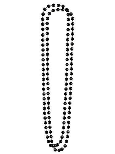 Perlenketten schwarz