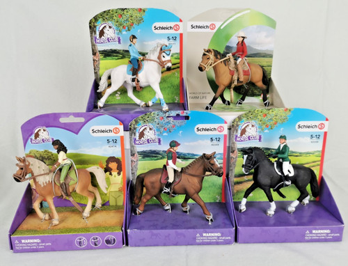 Schleich pferde mit reiter - pferde,