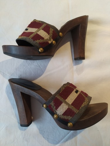 Bally sandale sabot holzsockel - bally,