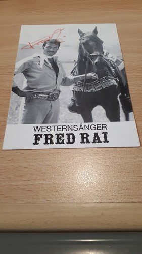 Westernsänger fred rai - westernsänger,