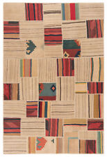 Kelim Patchwork handgewebt orientalisch 247 x 166 cm - Nomade, Kelim, Teppich, Rug