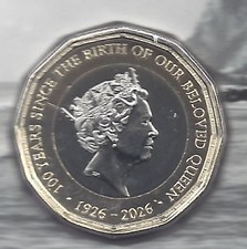 GIBRALTAR 1 Pound 2026   100th
