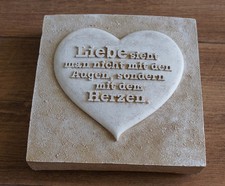 Schild für Hochzeit, Fotorequisite, neuwertiger Zustand 16x16 cm