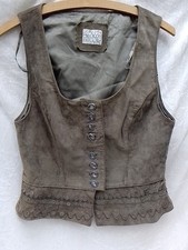 Meico Landhaus lederweste Gr. 38 Gut Erhalten In Braun