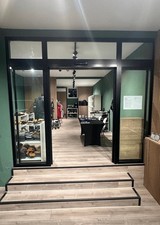 Automatik Tür, Isolierglas