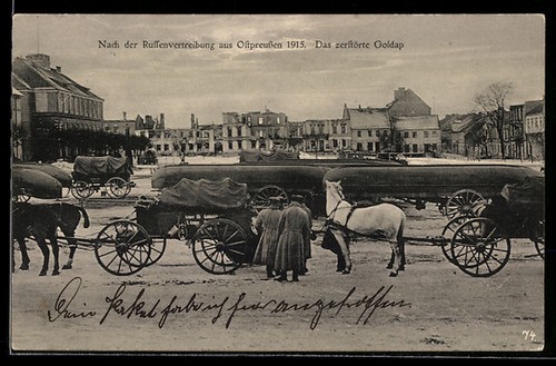 Goldap zerstörte - ak, goldap,