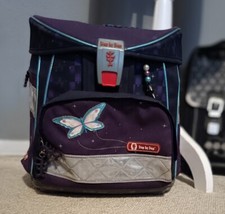 TOP Schulranzen Rucksack Mädchen "Step by Step" Lila Einhorn 