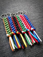 Paracord Schlüsselanhänger Handarbeit Lanyards Europa Länder Nationalmannschaft