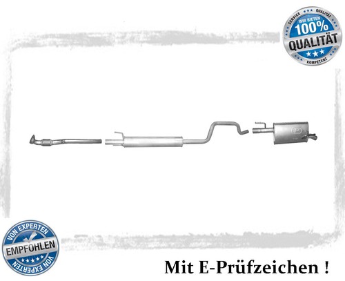 Auspuffanlage opel meriva - auspuffanlage,