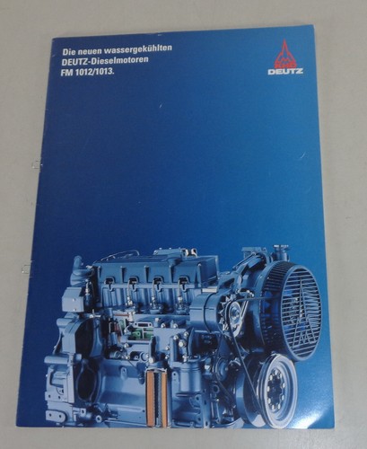 Prospekt deutz dieselmotor - deutz, fm