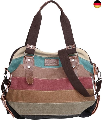 Eshow damen canvas handtasche - eshow,