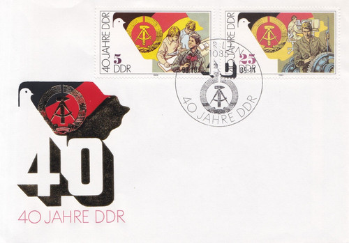 Ddr ersttagsbrief jahre - ersttagsbrief,