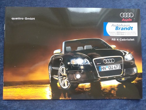 Audi rs4 cabriolet cabrio - rs,