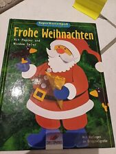"Frohe Weihnachten" ein Buch mit Bastel-Tipps für Kinder