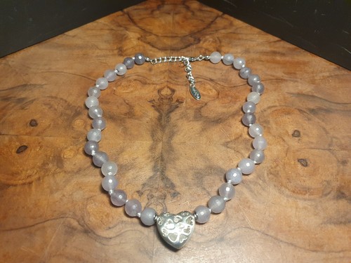 Beautiful pink beaded heart - beautiful, beaded,