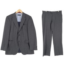 Tommy Hilfiger Anzug Schurwolle Grau Re2 Größe EU 54 UK/US 44