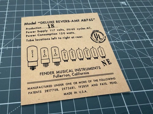 Fender deluxe reverb ab763 - fender,