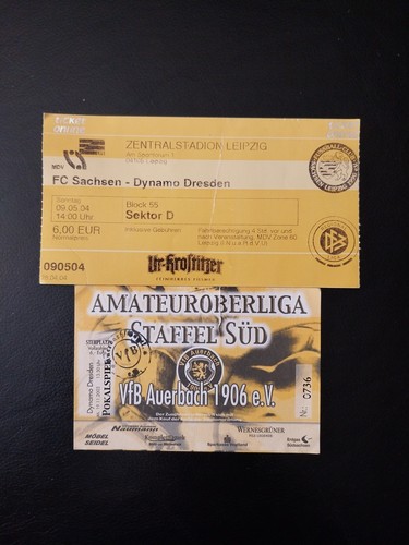 Sammeltickets dynamo dresden - sammeltickets,