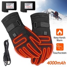 Beheizbare Handschuhe Winter Beheizte Handwärmer Touchscreen Motorradhandschuhe