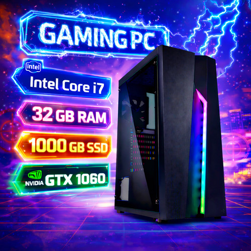 Gaming intel 4x 3 9 - pc, i7