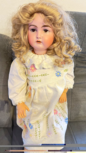 Antike kestner blond gelockt - antike,
