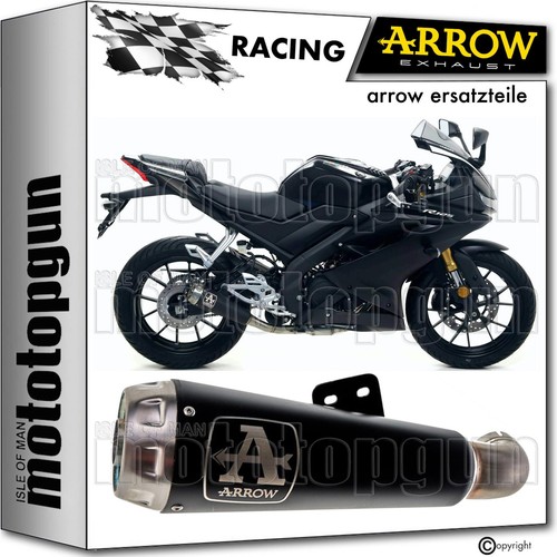 Auspuff racing nichrom schwarz - auspuff,
