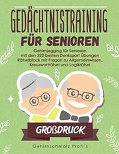 Großdruck: Gedächtnistraining für Senioren: Gehirnj... | Buch | neuwertig