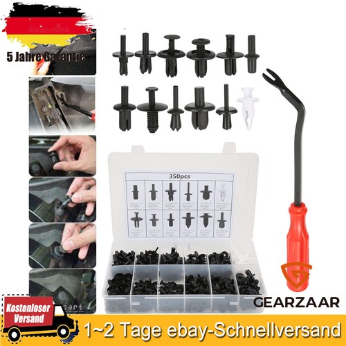 350tlg befestigung niete clips - 350tlg,