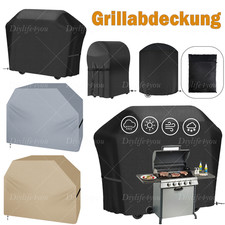 BBQ Grill Grillabdeckung Cover Abdeckhaube Gasgrill Smoker Abdeckung Schutzhülle