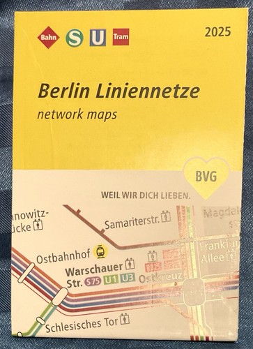 Berlin bvg 2025 - berlin, liniennetz