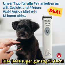 Wahl Vetiva mini. Akku + Netz