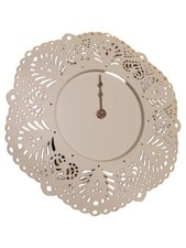 IKEA SKURAR Wanduhr Weiß