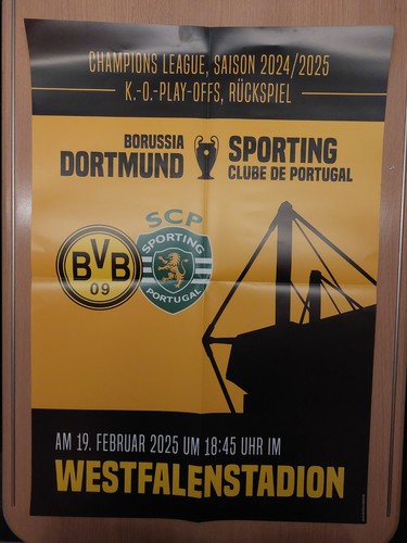 Spielplakat poster bvb - poster,