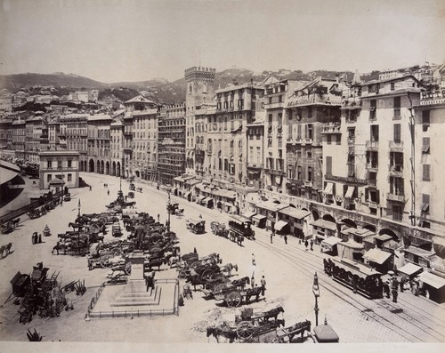 Italien genua piazza - genua,,