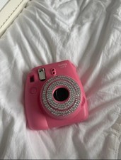 Polaroid Instax Mini 9 Sofortige Kamera rosa- Glitzer