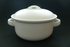 Thomas Trend weiß Kochtopf 1,5 L Flammfest für Herd, Backofen + Mikrowelle