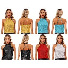 Damen Crop Tops Atmungsaktiv