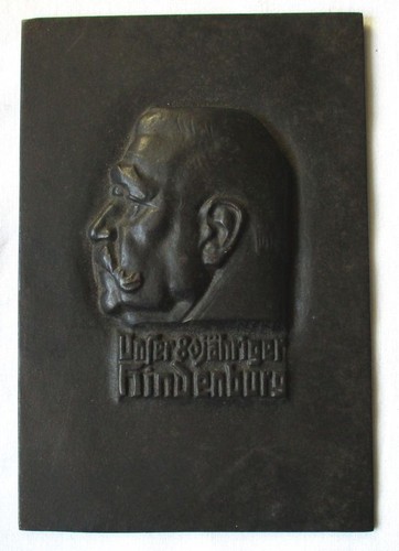 Plakette eisenguss lauchhammer - plakette,