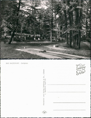 Ansichtskarte bad salzschlirf - bad,