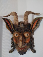 Holzmaske karneval