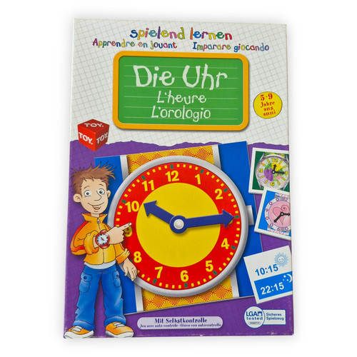 Die uhr spielend lernen - uhr,