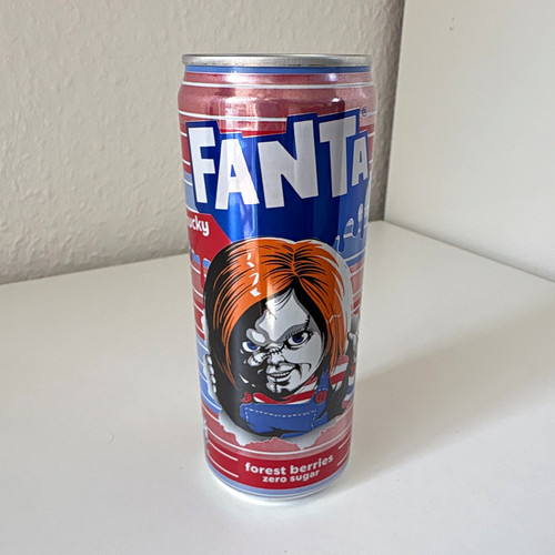 Fanta zero sugar - zero, waldbeere
