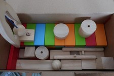 Dominosteine Holz Pintoy Klickerbahn