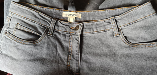 H22 hellgraue damen stretch - [h22],