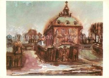 Kuenstlerkarte Gerhard Stengel Fasanenschlösschen Mori