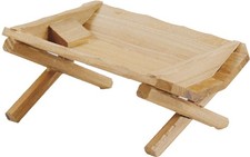 Krippenbarren aus Holz für 15