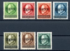 Saargebiet Lot postfrische