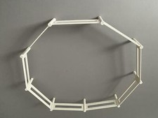 SCHLEICH 40186 Weidezaun weiß