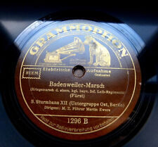 0431/MARTIN EWERS-Badenweiler Marsch-H...TOP ZUSTAND-GESANG-WWII-78rpm Schellack