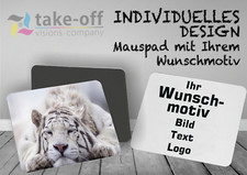Mousepad Mauspad individuell personalisiert bedruckt mit Foto Logo Motiv Druck ✅